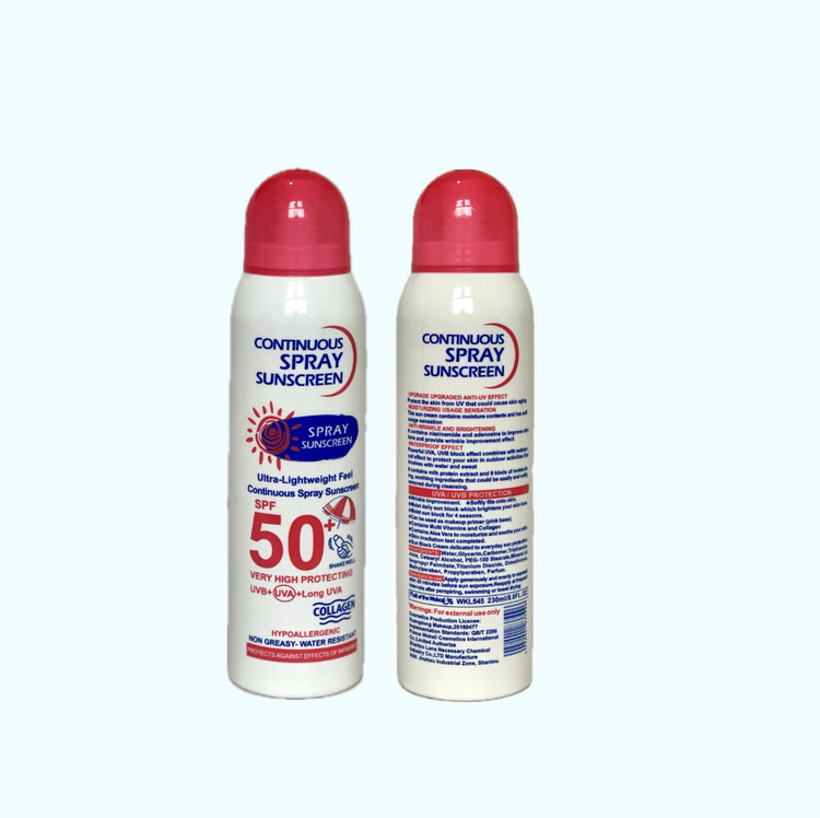 اسپری ضدآفتاب وکالی SPF 50 حجم 230 میل