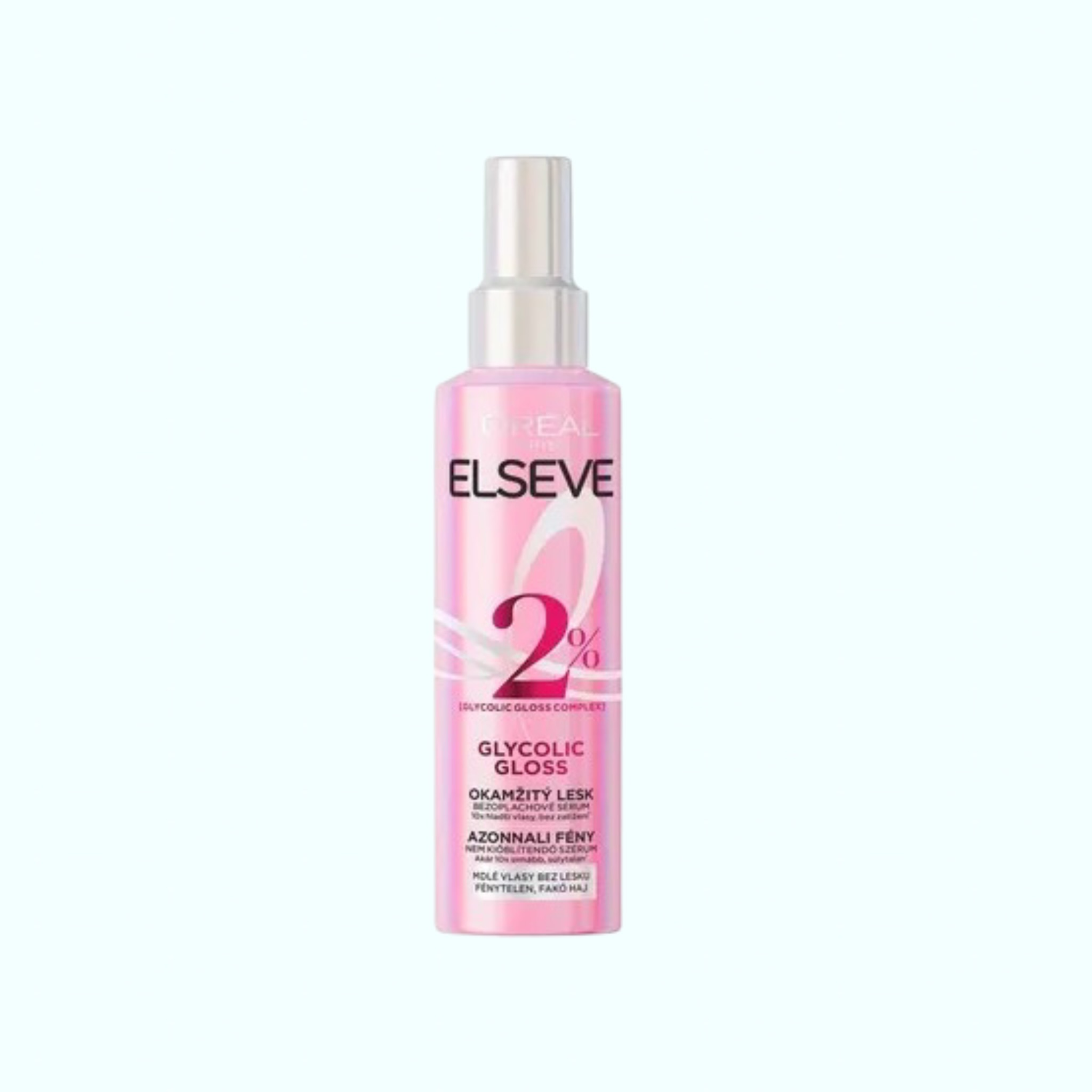 اسپری دوفاز براق كننده موهای كدر GLYCOLIC GLOSS لورآل 150 ميل