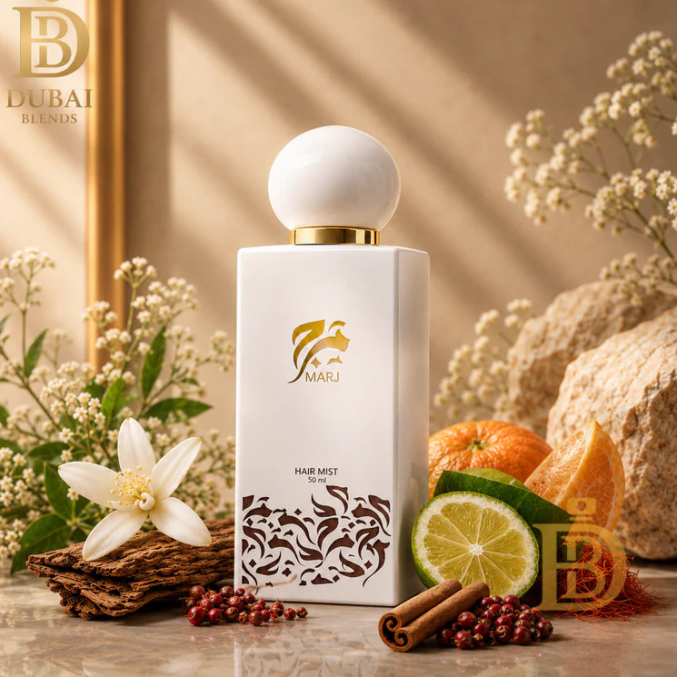 عطر مو مرج (Marj) از برند لوکس احمد المغربی، محصولی طراحیشده برای افرادی است که به جزئیات اهمیت میدهند؛ افرادی که میخواهند موهایشان در تمام طول روز رایحهای گرم، مجلل و دلنشین داشته باشد. این عطر مو با ترکیبی غنی از نتهای شرقی، ادویهای و چوبی، حس شکوه