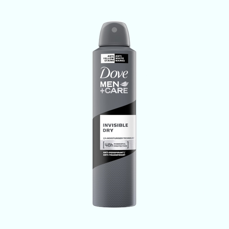 اسپری مردانه ضد تعریق داو مدل Invisible Dry حجم 250 میل