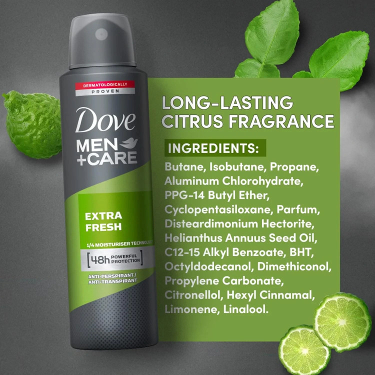 اسپری داو مردانه مدل اکسترا فرش extra fresh ،اصل انگلیس(UK) 250 میل