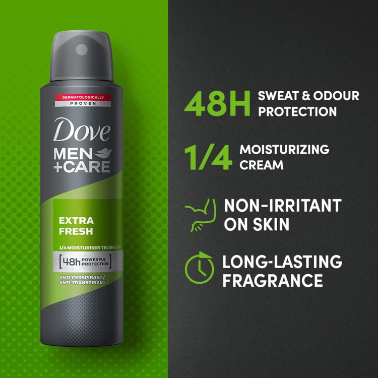 اسپری داو مردانه مدل اکسترا فرش extra fresh ،اصل انگلیس(UK) 250 میل