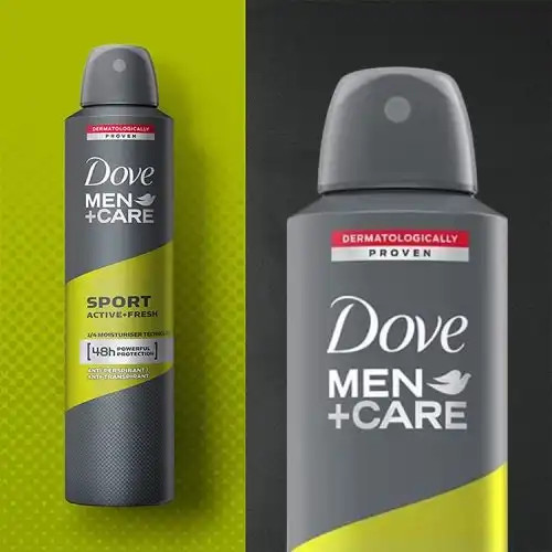 اسپری دئودورانت داو Dove مردانه مدل Sport Active Fresh حجم 250 میل