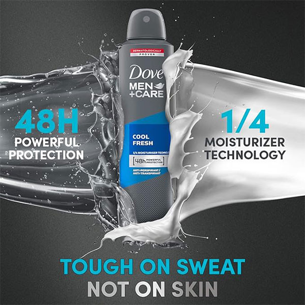 اسپری ضد تعریق خنک کننده مردانه داو DOVE مدل کول فرش Cool Fresh حجم 250 میل