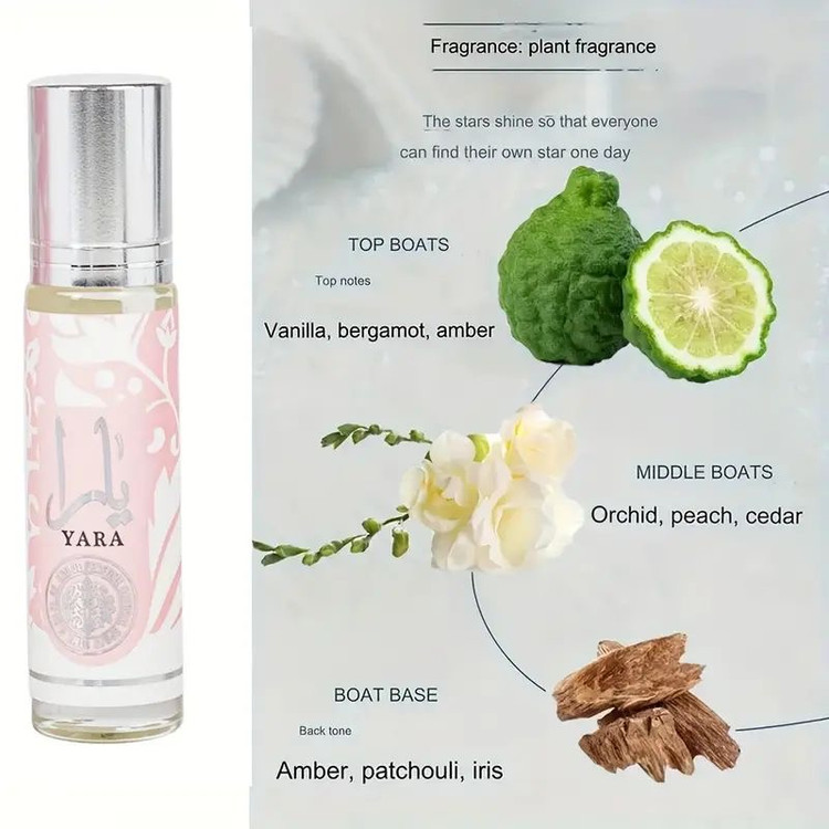 عطر رولی یارا | رایحهای شیرین، لطیف و زنانه10 میل