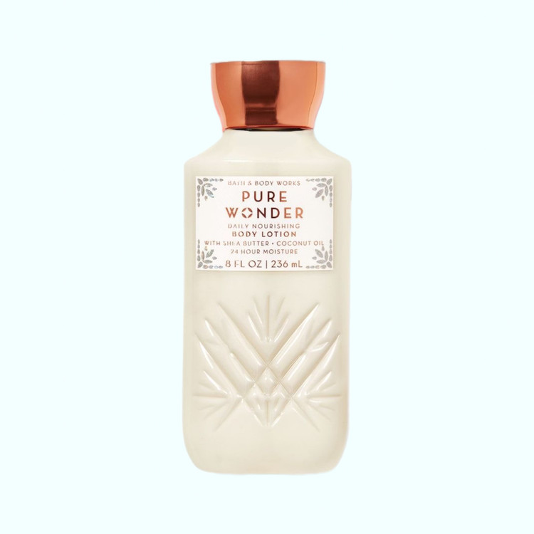 لوسیون بدن بث اند بادی وورکس Bath and Body Works رایحه Pure Wonder حجم 236 میل
