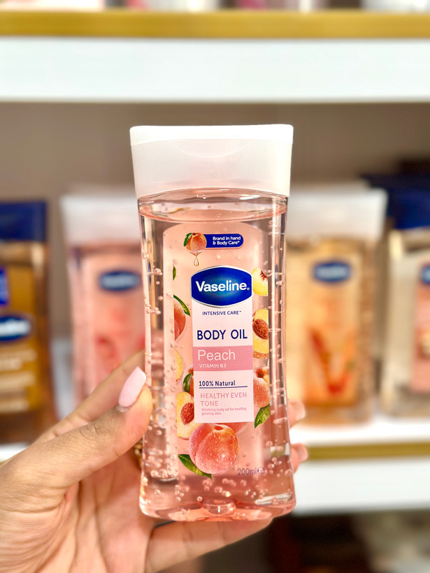 بادی اویل وازلین Pretty as a Peach (هلو) حجم ۲۰۰ میل