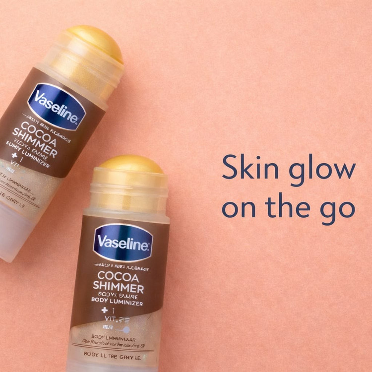 شیمر استیکی وازلین رایحه کاکائو Cocoa Shimmer