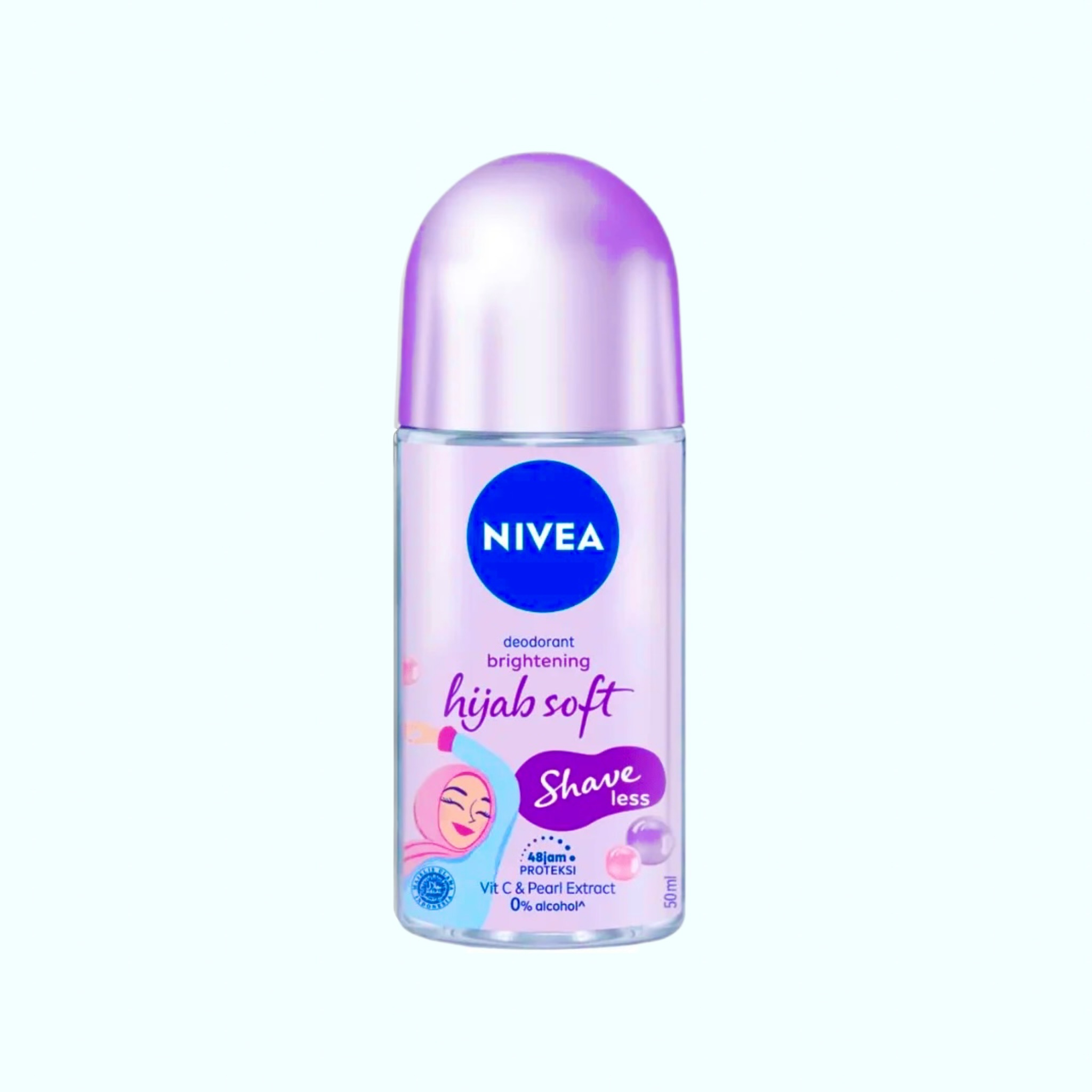 مام رول نیوا Hijab Soft Shave Less روشن‌کننده حجم ۵۰ میلی‌لیتر