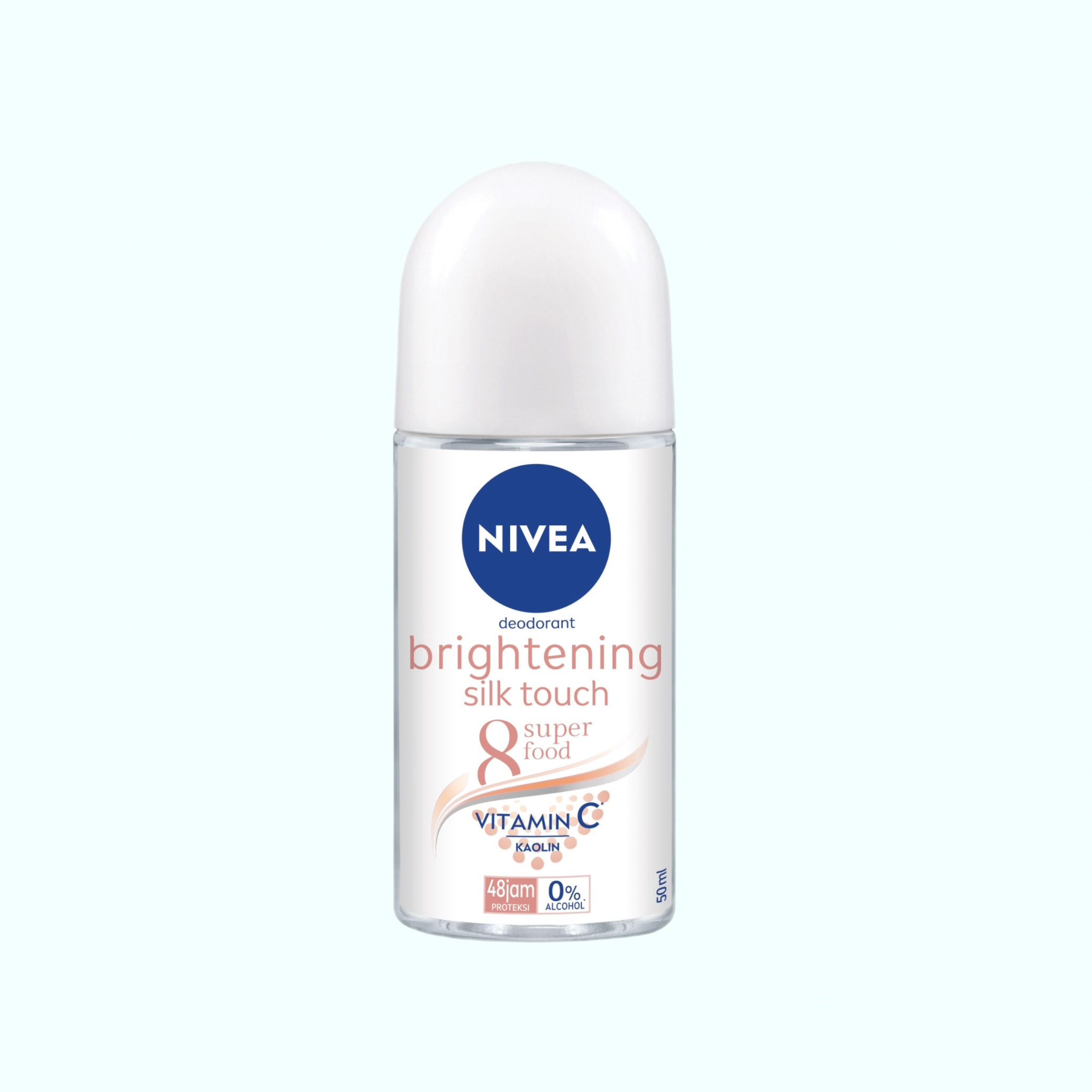 مام رول روشن کننده نیوا Brightening Silk Touch حجم ۵۰ میلی‌لیتر