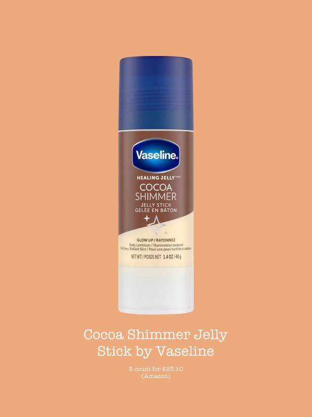 شیمر استیکی وازلین رایحه کاکائو Cocoa Shimmer
