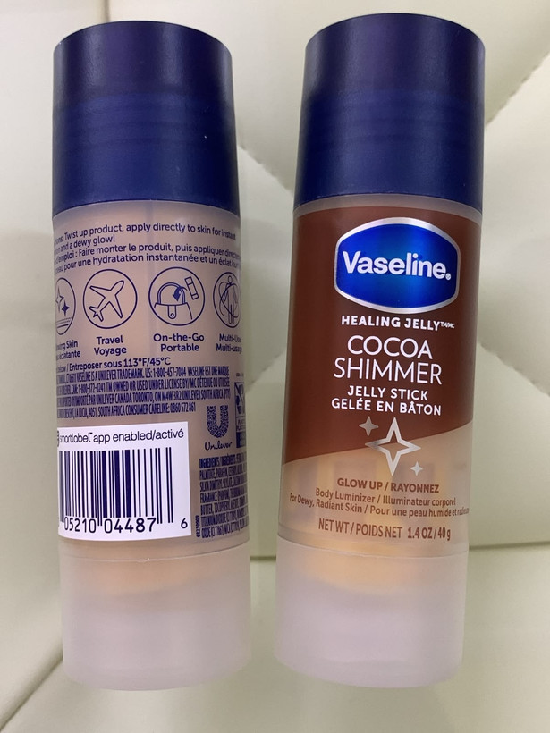شیمر استیکی وازلین رایحه کاکائو Cocoa Shimmer