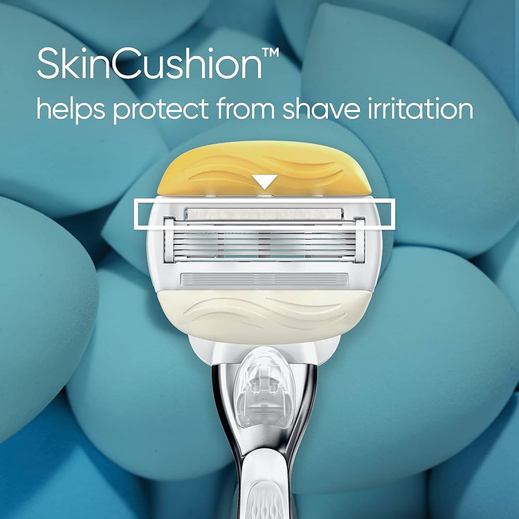 ژیلت ونوس 5 لبه اولای با رایحه نارگیلی ComfortGlide Olay Coconut