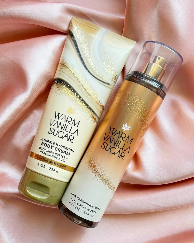 کرم بدن بث اند بادی Warm Vanilla Sugar حجم ۲۲۶ میل