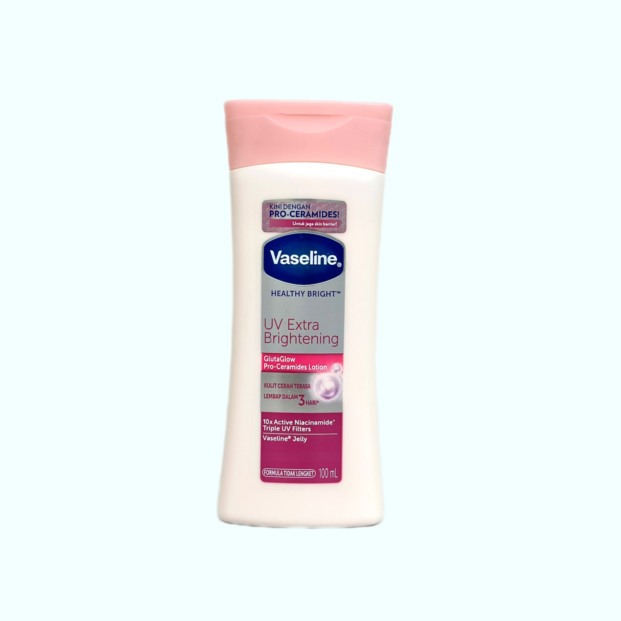 لوسیون بدن وازلین روشن کننده قوی Healthy Bright UV Extra Brightening GlutaGlow  ۱۰۰ میلی‌لیتر