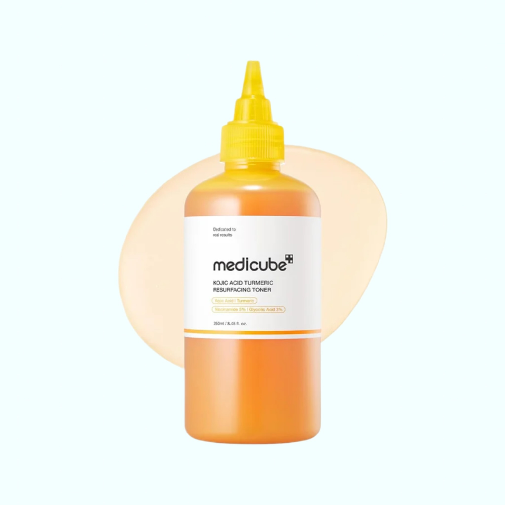 تونر زردچوبه و کوجیک اسید مدیکوب | Medicube Kojic Acid Turmeric Toner حجم 250 میل