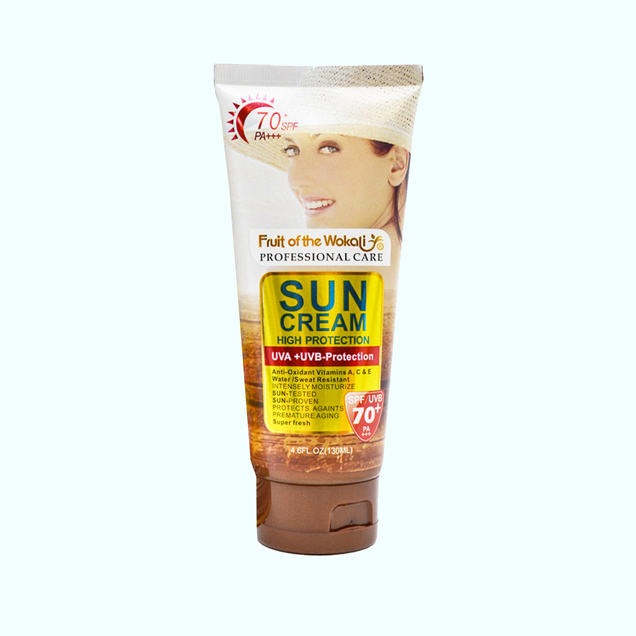 کرم ضدآفتاب Wokali Sun Cream SPF 70  UVA UVB High Protection