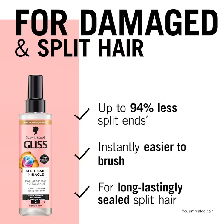 اسپری مو گلیس شوارزکوپف Split Hair Miracle