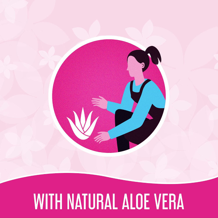 پد بهداشتی روزانه عددی Carefree Flexicomfort Normal Aloe Vera Scent 40
