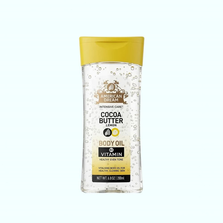 روغن بدن American Dream Intensive Care Cocoa Butter Lemon با ویتامین B3