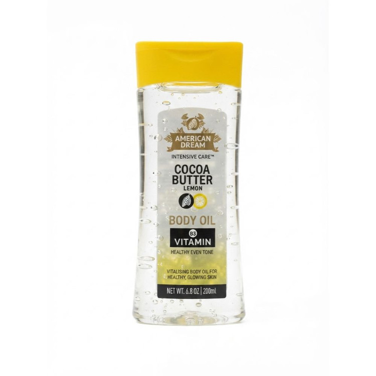 روغن بدن American Dream Intensive Care Cocoa Butter Lemon با ویتامین B3
