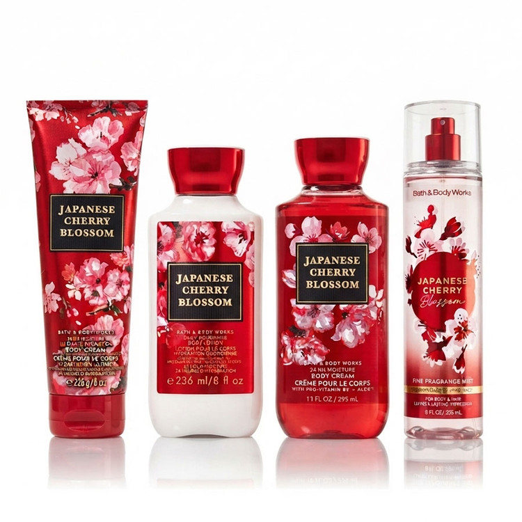 بادی میست بث اند بادی Japanese Cherry Blossom حجم ۲۳۶ میل