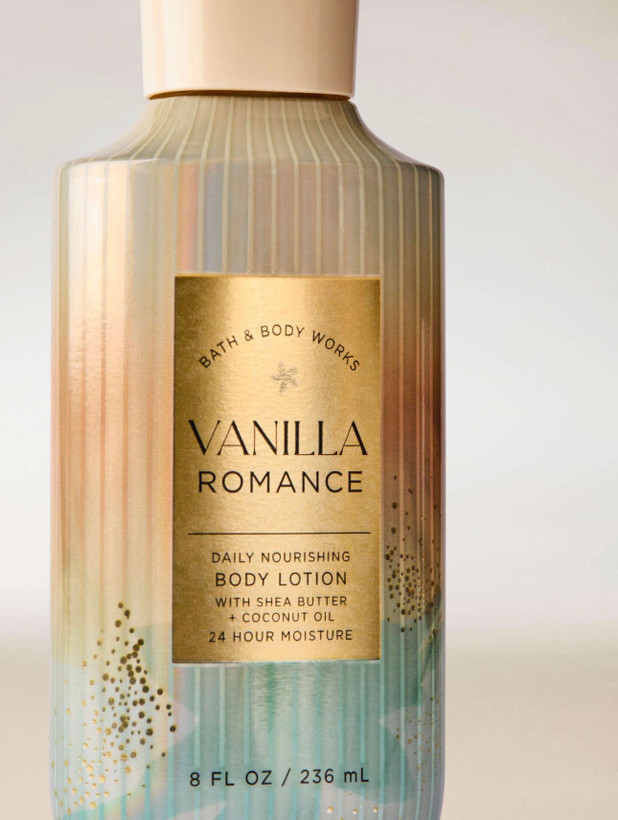 لوسیون بدن بث اند بادی وانیلا رمانس Vanilla Romance حجم ۲۳۶ میل