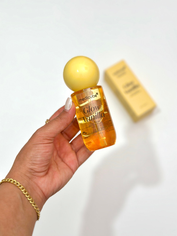 میست خوشبوکننده مو و بدن Glow Vanilla گلو وانیلا مدیکیوب حجم ۱۰۰ میل
